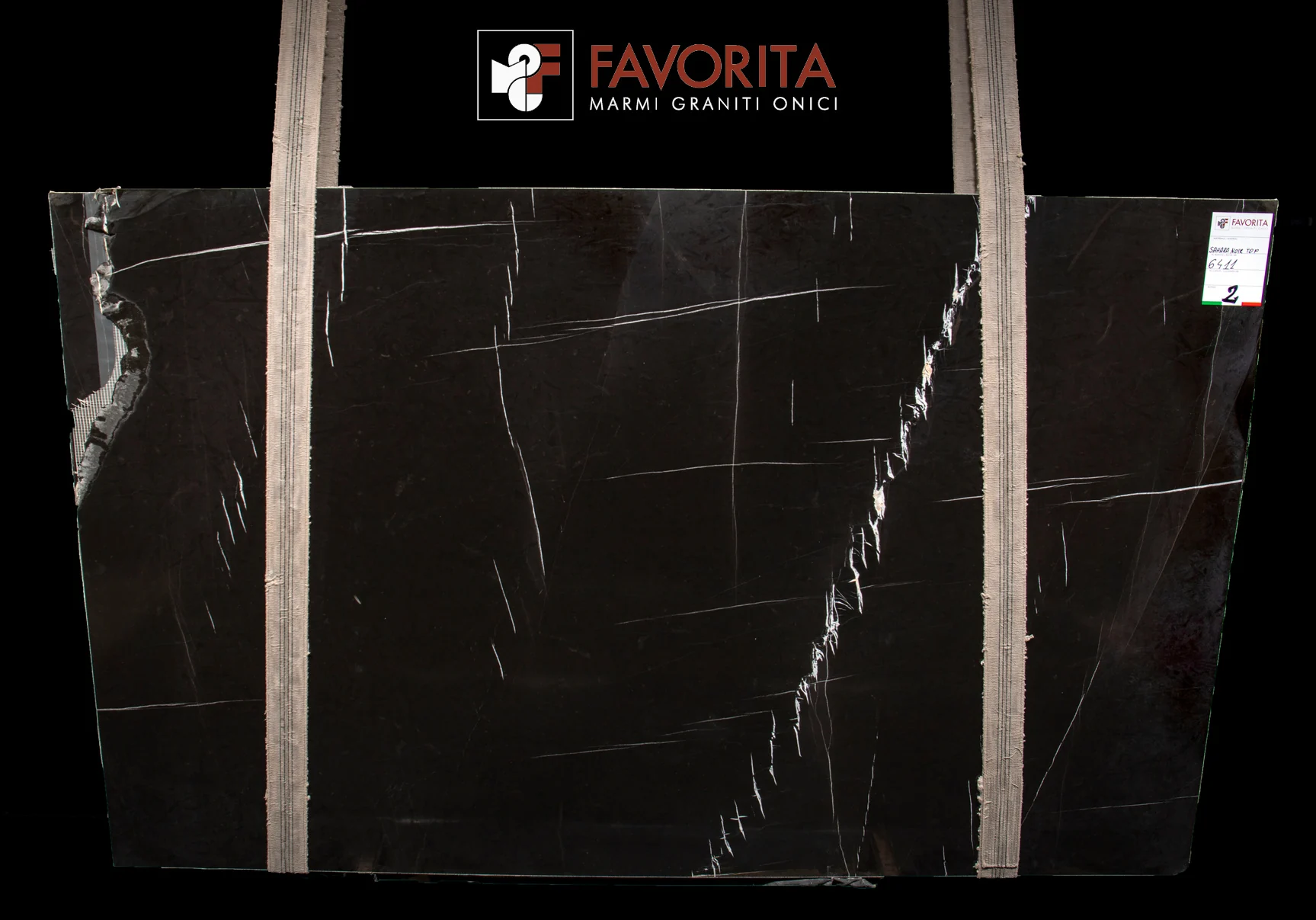 Sahara Noir slab in stock