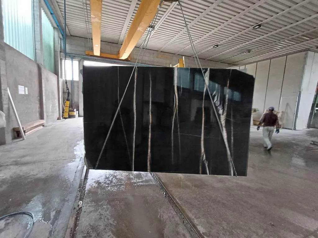Sahara Noir slab in stock