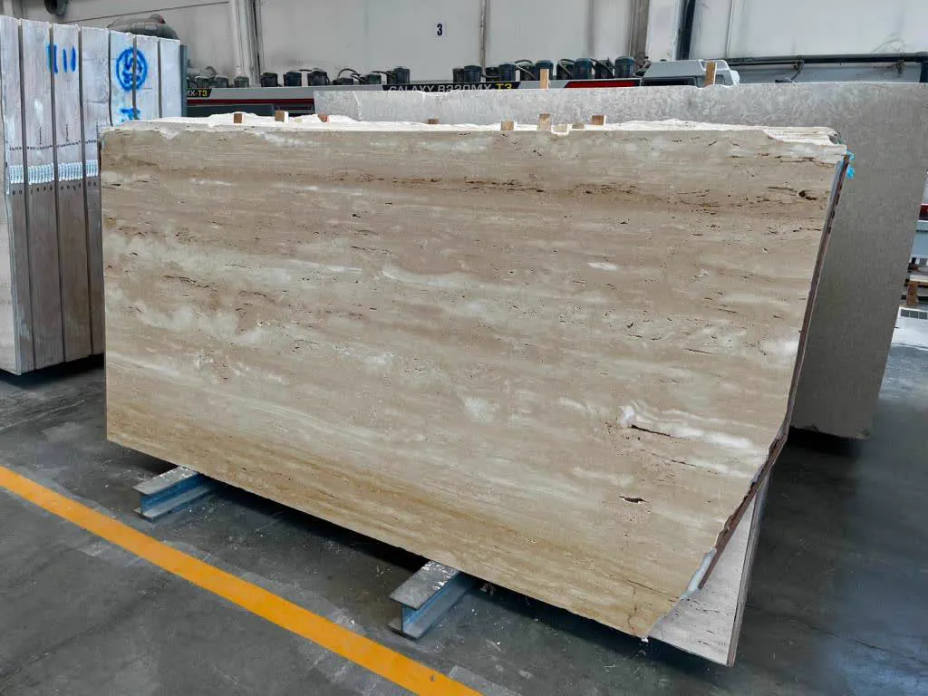 Travertino Navona slab in stock