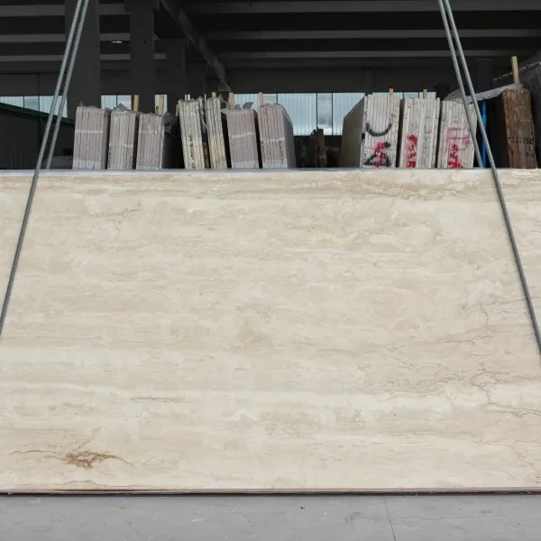 Travertino Navona slab in stock