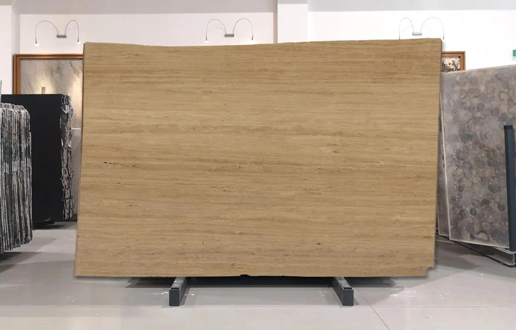 Travertino Romano slab in stock