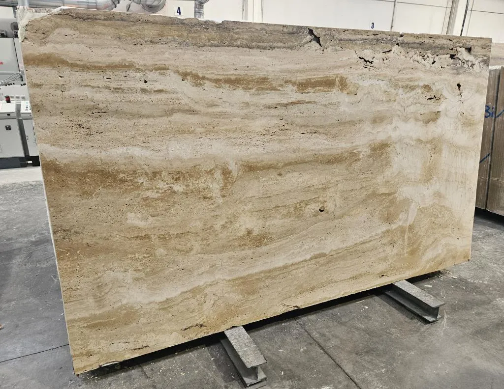 Travertino Romano slab in stock